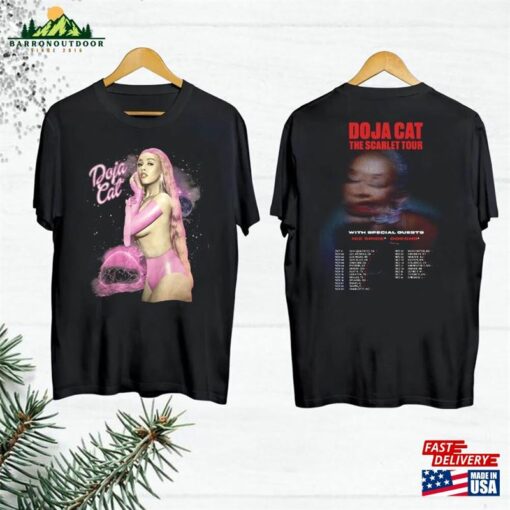 2023 Doja Cat The Scarlet Tour Shirt Fan Gift Merch Unisex Classic