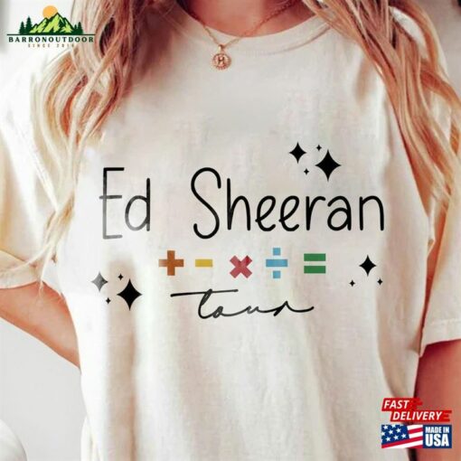 2023 Ed Sheeran Mathematic America Tour Shirt Sweatshirt Classic