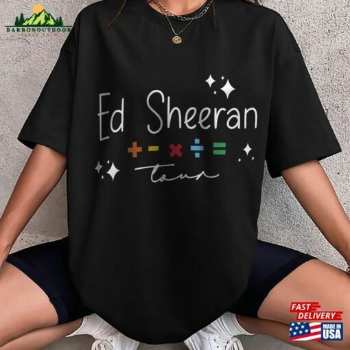 2023 Ed Sheeran Mathematic America Tour Shirt Sweatshirt Classic