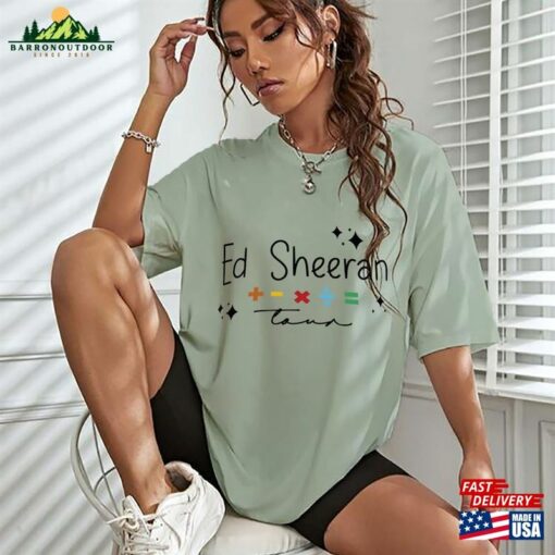 2023 Ed Sheeran Mathematic America Tour Shirt Sweatshirt Classic