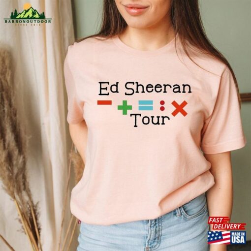 2023 Ed Sheeran Mathematics America Tour Shirt Unisex T-Shirt