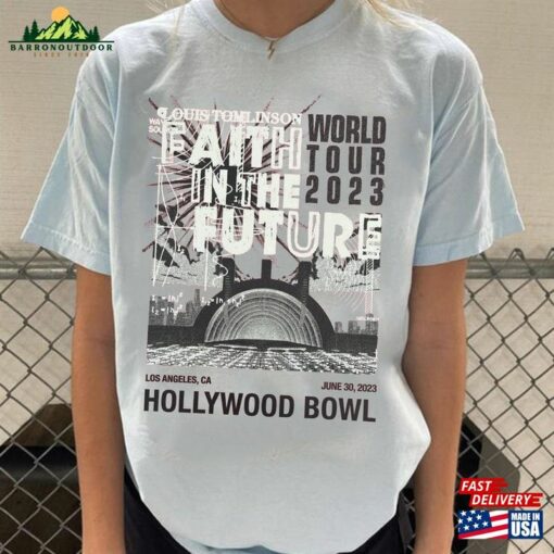 2023 Louis Tomlinson World Tour Shirt North America Faith In The Future Classic T-Shirt