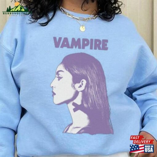 2023 New Single Vampire Olivia Rodrigo Shirt Merch T-Shirt Classic Unisex