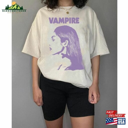 2023 New Single Vampire Olivia Rodrigo Shirt Merch T-Shirt Classic Unisex