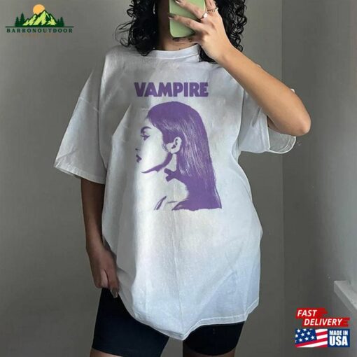 2023 New Single Vampire Olivia Rodrigo Shirt Merch T-Shirt Sweatshirt Classic