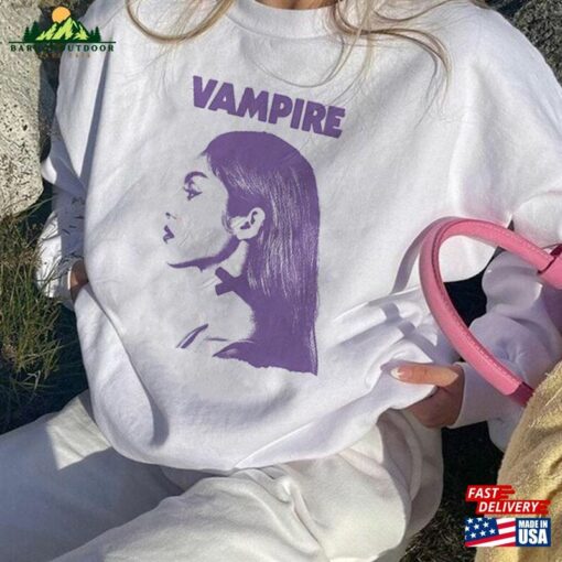 2023 New Single Vampire Olivia Rodrigo Shirt Merch T-Shirt Sweatshirt Classic