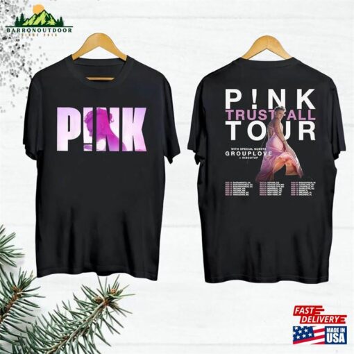 2023 Pink P!Nk Trustfall Tour T-Shirt Concert Merch Album Shirt Sweatshirt