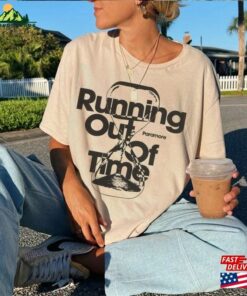 2023 Running Out Of Time T-Shirt Paramore Music Tour Band Shirt Classic