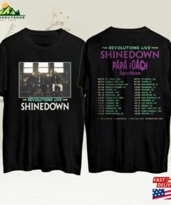 2023 Shinedown Band Tour Shirt Rock Music Concert Fan Gifts Sweatshirt Unisex