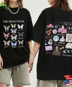 2023 Taylor The Eras Tour Double Sided Print Tee Shirt Sweatshirt Hoodie 2023 Taylor The Eras Tour Double Sided Print Tee Shirt Sweatshirt Hoodie