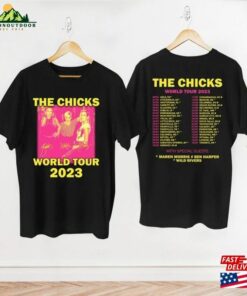 2023 The Chicks World Tour T-Shirt Concert Merch Dixie Vintage Shirt Sweatshirt Classic