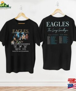 2023 The Eagles Band Final Tour T-Shirt 90S Vintage Shirt Long Goodbyetoue Classic Unisex