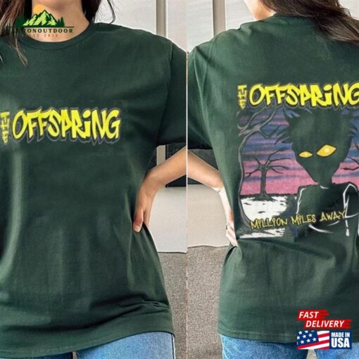 2023 The Offspring Let Bad Times Roll Us Tour T-Shirt Band Shirt Classic Hoodie