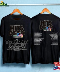 2023 Tobymac Hits Deep Shirt Music Singer Double Sides Tour Trending T-Shirt Sweatshirts Unisex Hoodie