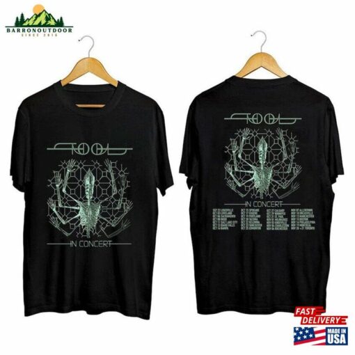 2023 Tool In Concert T-Shirt Band Fan Gift Shirt Rock Tour Hoodie Sweatshirt