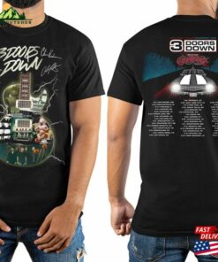 2023 Tour 3 Doors Down Band T-Shirt Away From The Sun Anniversary Concert Shirt Rock Sweatshirt