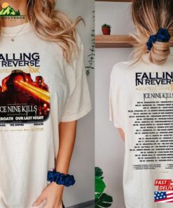 2023 Tour Falling In Reverse The Popular Mons Shirt Rock Band Fan Gift Unisex T-Shirt