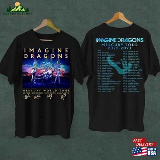 2023 Tour Imagine Dragons Mercury 2022 T-Shirt Shirt Sweatshirt