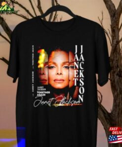 2023 Tour Janet Jackson Together Again Shirt Vintage Tee Retro Graphic T-Shirt Classic