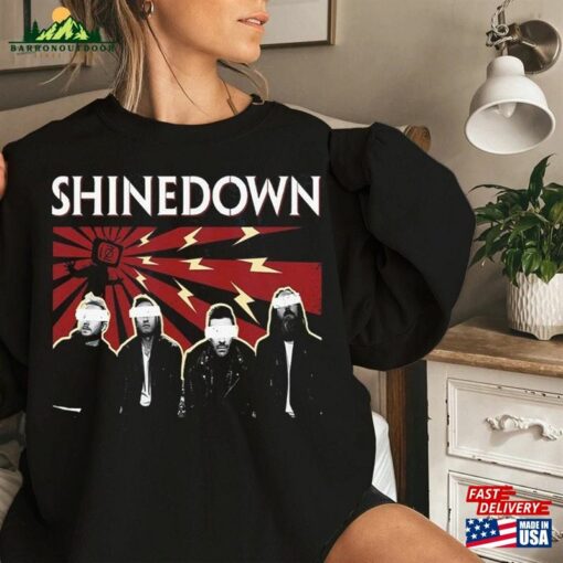 2023 Tour Shinedown Band Shirt Rock Music Concert The Revolutions Live Sweatshirt Classic Unisex