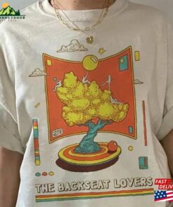 2023 Tour Waiting To Spill Shirt Vintage The Backseat Lovers Concert Merch Fan Gifts Unisex Tee Crewneck Classic