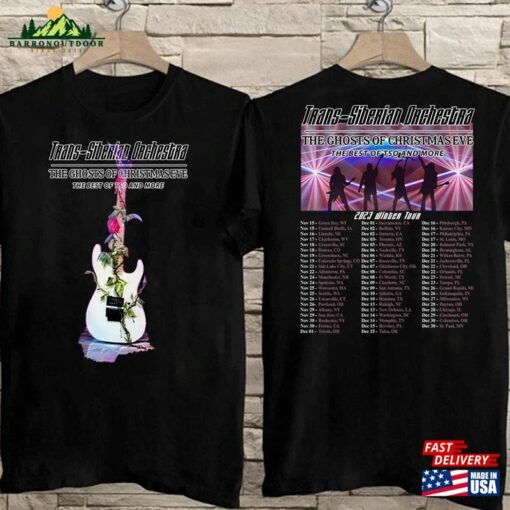 2023 Trans Siberian Orchestra The Ghosts Of Christmas Eve Winter Tour T-Shirt Hoodie Classic