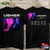 2023 Usher My Way The Vegas Residency Tour T-Shirt Us Classic