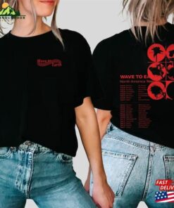 2023 Wave To Earth Us Tour Shirt Sweatshirt W2e Unisex T Shirt 4