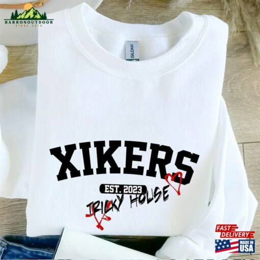 2023 Xikers World Tour Tricky House Sweatshirt Kpop Shirt Of How To Play Album Hoodie