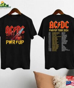 2024 Acdc Pwr Up World Tour Shirt Rock Band Graphic Fan Gift Classic Sweatshirt 2024 Acdc Pwr Up World Tour Shirt Rock Band Graphic Fan Gift Classic Sweatshirt