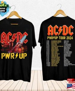 2024 Acdc Pwr Up World Tour Shirt Rock Band Graphic Fan Gift Sweatshirt Hoodie 2024 Acdc Pwr Up World Tour Shirt Rock Band Graphic Fan Gift Sweatshirt Hoodie