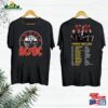 2024 Acdc Pwr Up World Tour T-Shirt Rock Band Concert Shirt 90S Vinatge Classic Unisex