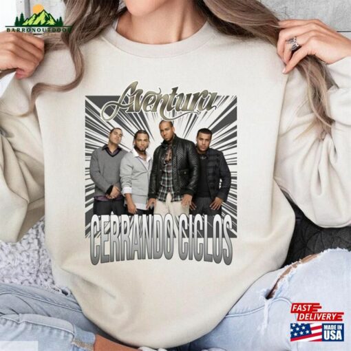 2024 Aventura Tour Concert Bachata Cerrando Ciclos T-Shirt Sweatshirt