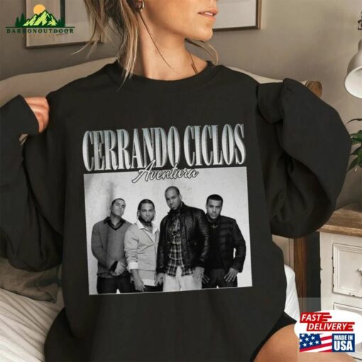 2024 Aventura Tour Concert Bachata Cerrando Ciclos Unisex Sweatshirt