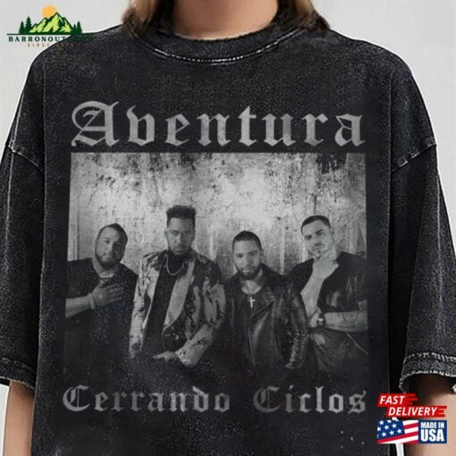 2024 Aventura Tour Concert Bachata Cerrando Ciclos Unisex T-Shirt