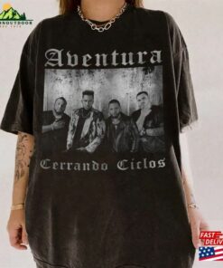 2024 Aventura Tour Concert Bachata Cerrando Ciclos Unisex T-Shirt 3 2024 Aventura Tour Concert Bachata Cerrando Ciclos Unisex T Shirt 4