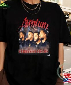 2024 Aventura Tour T-Shirt Bachata Cerrando Ciclos Hoodie Sweatshirt