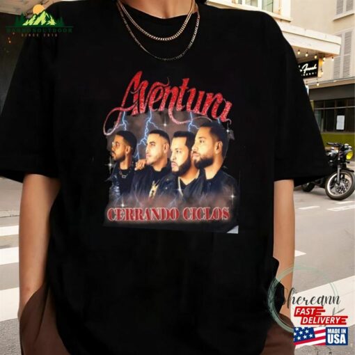 2024 Aventura Tour T-Shirt Bachata Cerrando Ciclos Hoodie Sweatshirt