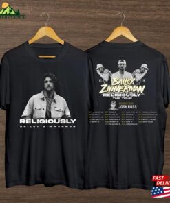 2024 Bailey Zimmerman Religiously Tour T-Shirt Fan Shirt Vintage Classic Hoodie