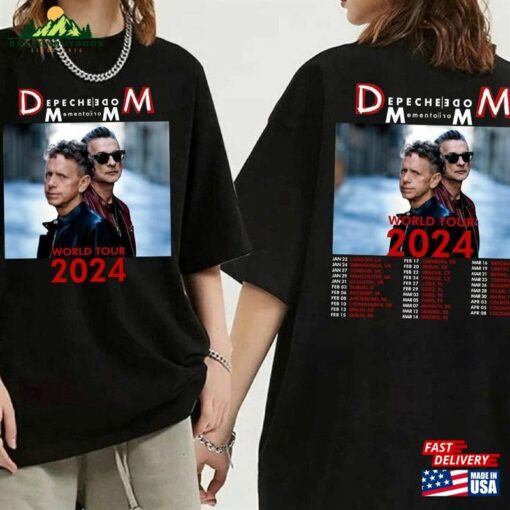 2024 Depeche Mode Memento Mori World Tour T-Shirt Shirt Classic Hoodie