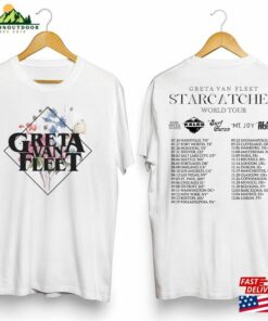 2024 Greta Van Fleet Tour T-Shirt 90S Vintage Tee Rock Band Shirt Sweatshirt Unisex