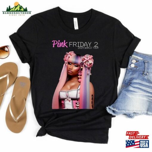 2024 Nicki Minaj Tour T-Shirt Merch Rapper Shirt Sweatshirt Unisex