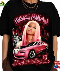 2024 Nicki Minaj Tour T-Shirt Pink Friday 2 Concert Shirt Fan Gift Hoodie