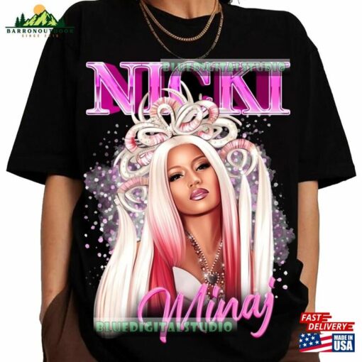 2024 Nicki Minaj Tour T-Shirt Pink Friday 2 Concert Shirt Fan Gift Hoodie Classic