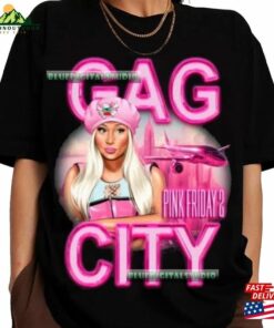 2024 Nicki Minaj Tour T-Shirt Pink Friday 2 Concert Shirt Fan Gift Unisex 2024 Nicki Minaj Tour T-Shirt Pink Friday 2 Concert Shirt Fan Gift Unisex