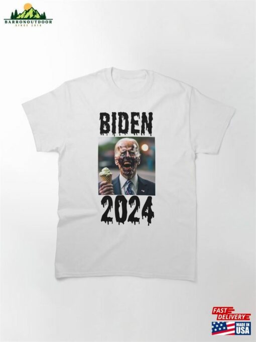 2024 Zombie Biden 3 Classic T-Shirt