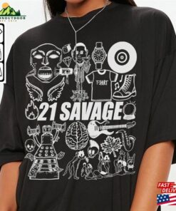 21 Savage Doodle Art Shirt Vintage Merch Tee Album Lyrics Tattoo Sweatshirt Hoodie T-Shirt 2 21 Savage Doodle Art Shirt Vintage Merch Tee Album Lyrics Tattoo Sweatshirt Hoodie T Shirt 3