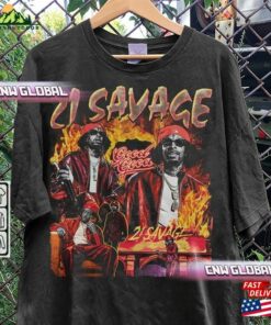 21 Savage Rap Shirt Usher Summer Walker Good 2023 Vintage 90S Y2k Graphic Tee Hoodie Classic