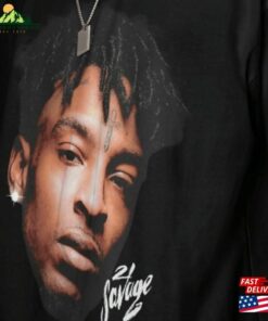 21 Savage T-Shirt Homage Graphic Shirt Merch Classic