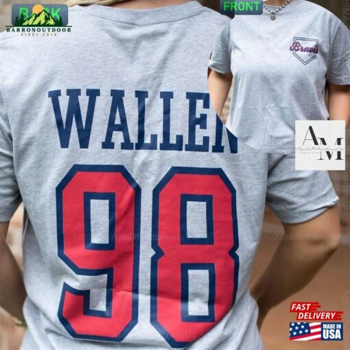 2Sided 98 Braves T-Shirt Baseball Shirt Wallen Country Music Unisex Sweatshirt